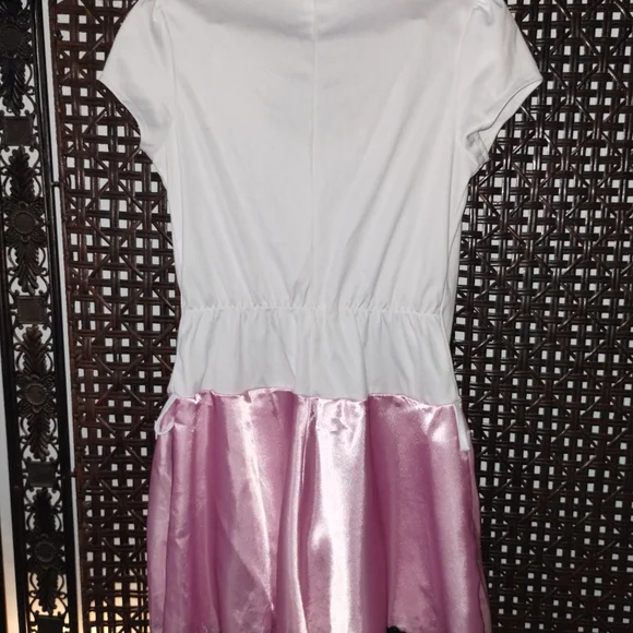 Halloween Costume Pink & White Poodle Skirt  Adult Small Sock Hop - Picture 3 of 5